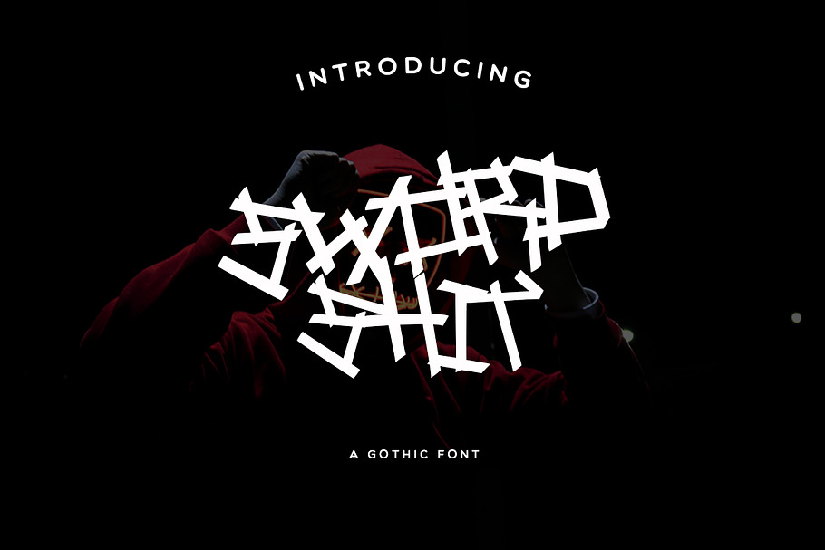 Sword Shit Font in Display Fonts - product preview 8