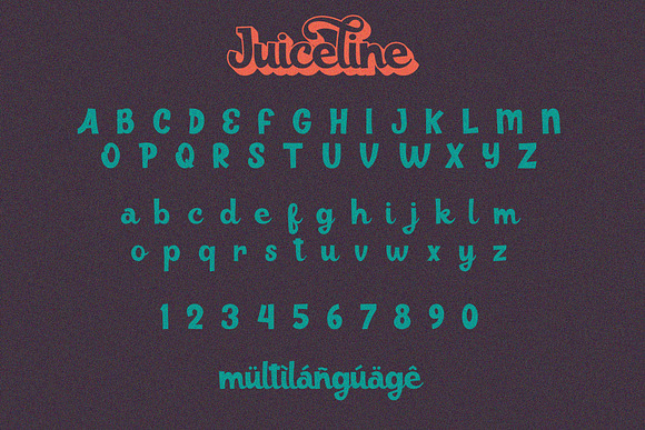 Juiceline in Script Fonts - product preview 6