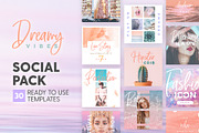 Dreamy Vibes - Social Pack