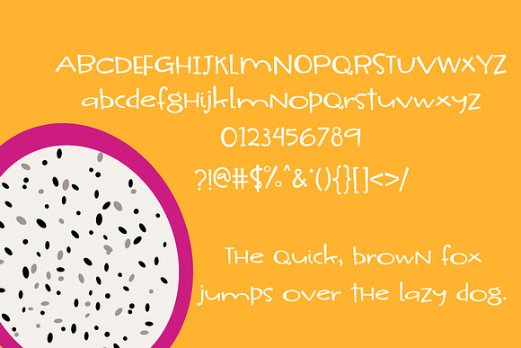 Dragon Fruit Handwritten Font in Display Fonts - product preview 1