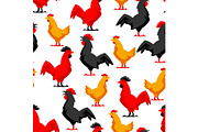 Seamless pattern with variety