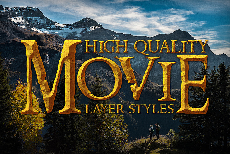 Movie Photoshop Text Effects Bundle in Photoshop Layer Styles - product preview 8