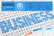 Business 700+ Line Icons Bundle