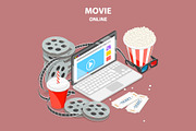 Online home cinema