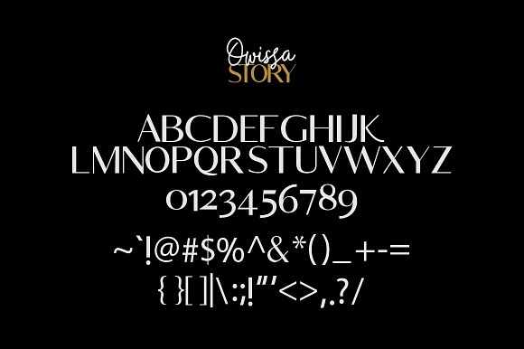 Owissa Story - Font Duo in Script Fonts - product preview 6