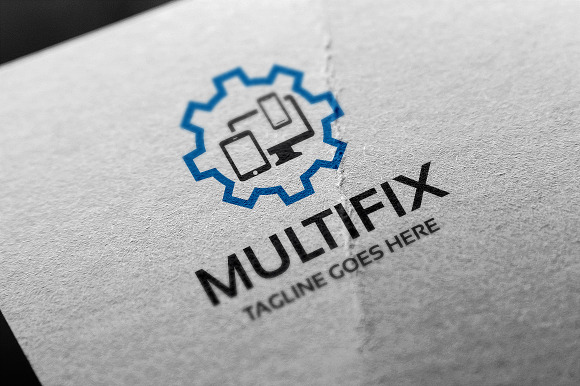 Multifix Logo in Logo Templates - product preview 3