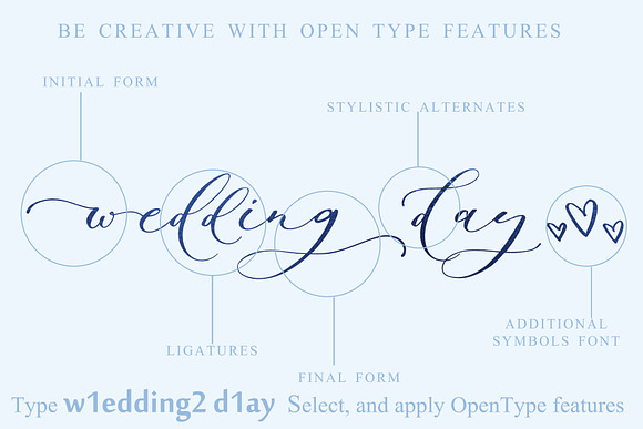 Sadlyne calligraphic font & extras in Script Fonts - product preview 18