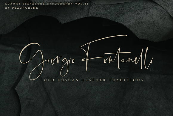 Santorini // Luxury Signature Font in Script Fonts - product preview 4