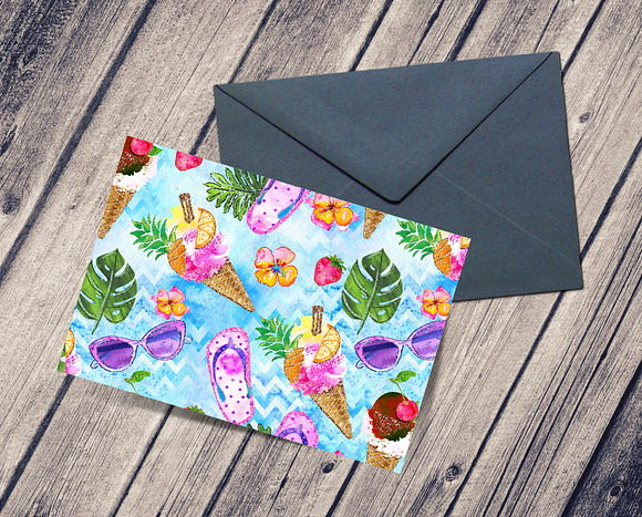 Summer Party Seamless pattern in Patterns - product preview 4