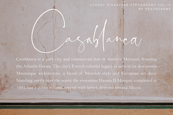 Santorini // Luxury Signature Font in Script Fonts - product preview 11