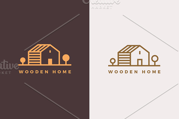 Vector line house logo in Logo Templates - product preview 1
