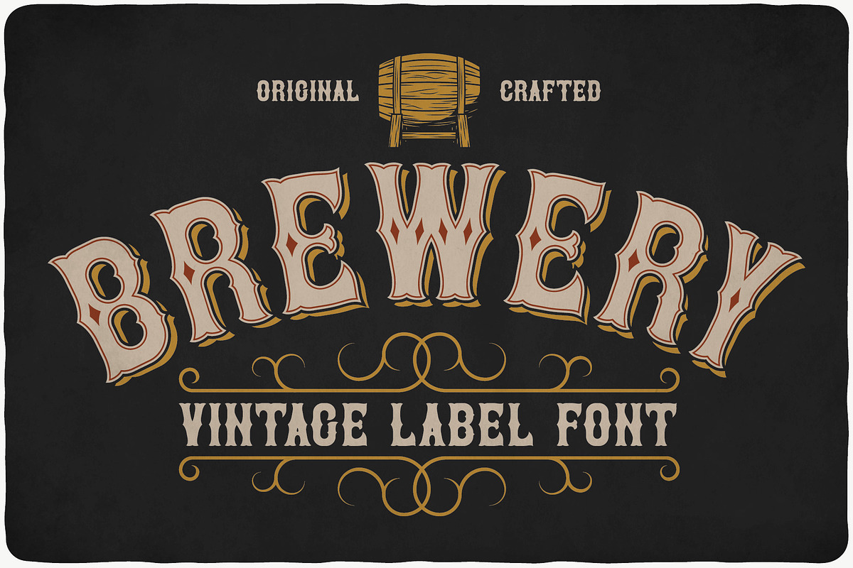 Brewery in Display Fonts - product preview 8