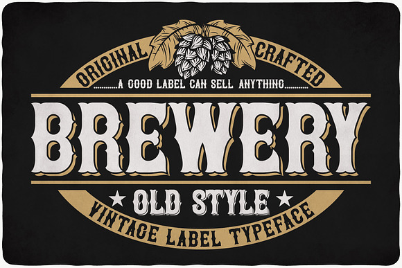 Brewery in Display Fonts - product preview 4