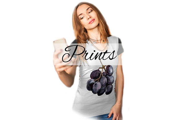 50% OFF - Watercolor fruits | Summer in Illustrations - product preview 3