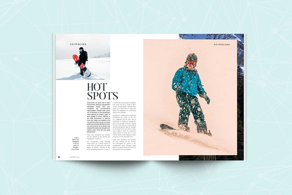 ALIVE Sports Magazine Template in Magazine Templates - product preview 6