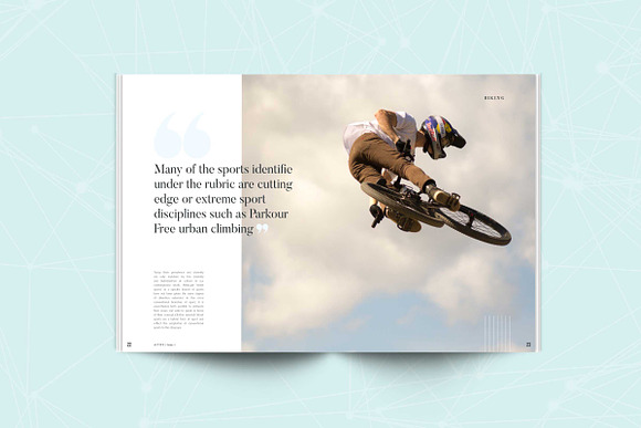 ALIVE Sports Magazine Template in Magazine Templates - product preview 8