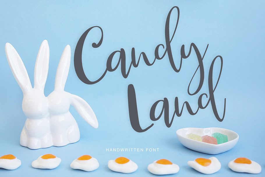 Candy Land in Script Fonts - product preview 8
