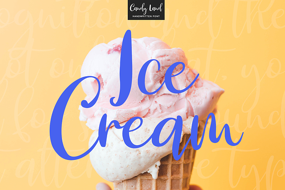 Candy Land in Script Fonts - product preview 5