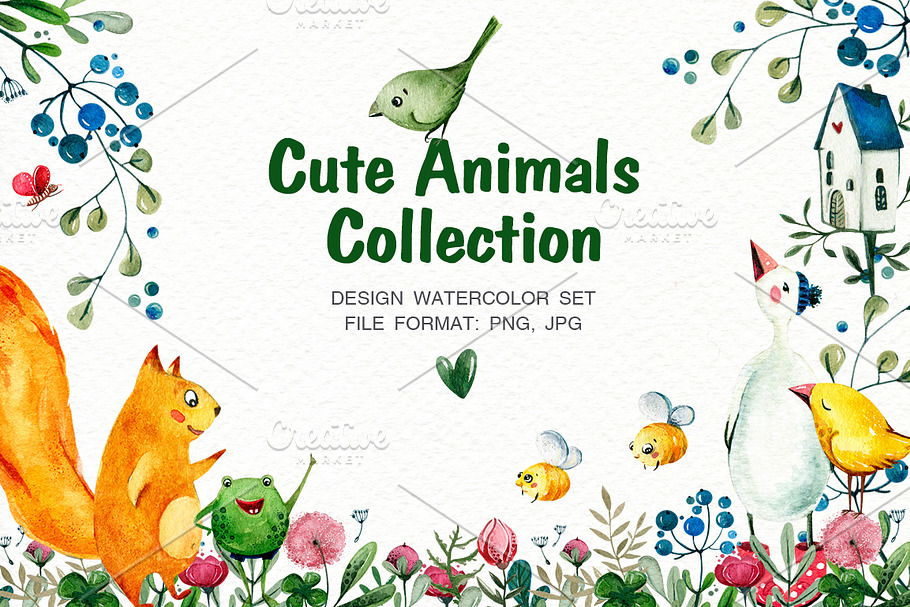 Animals Collection in Illustrations - product preview 8