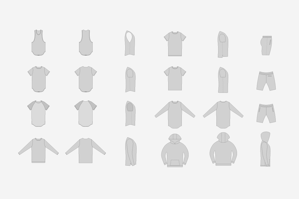Apparel Tech Pack/Mockups | Creative Daddy