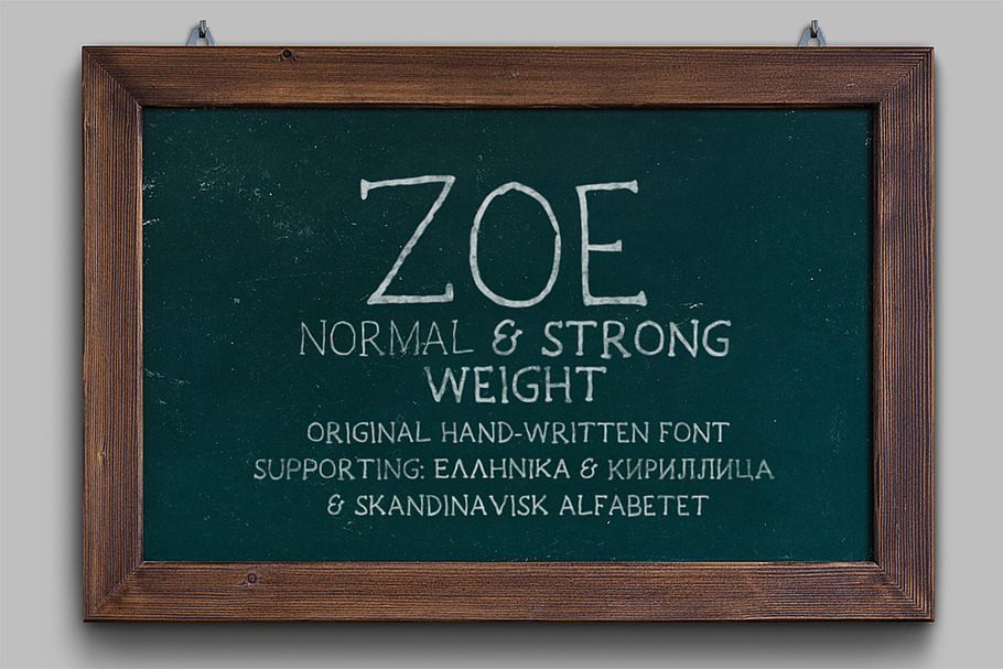 Zoe Handwritten Font in Display Fonts - product preview 8