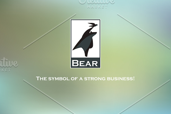 Bear - logo weighty company in Logo Templates - product preview 1