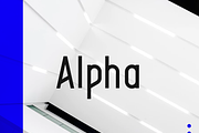 Alpha Typeface | 4 Styles
