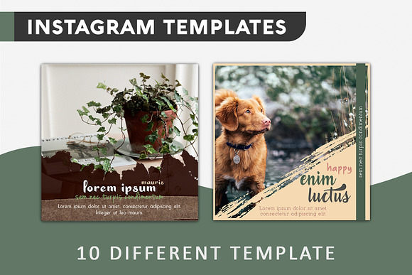 Instagram Post Template in Instagram Templates - product preview 20