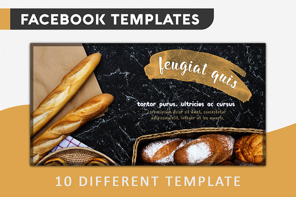 Facebook Cover Template in Facebook Templates - product preview 20