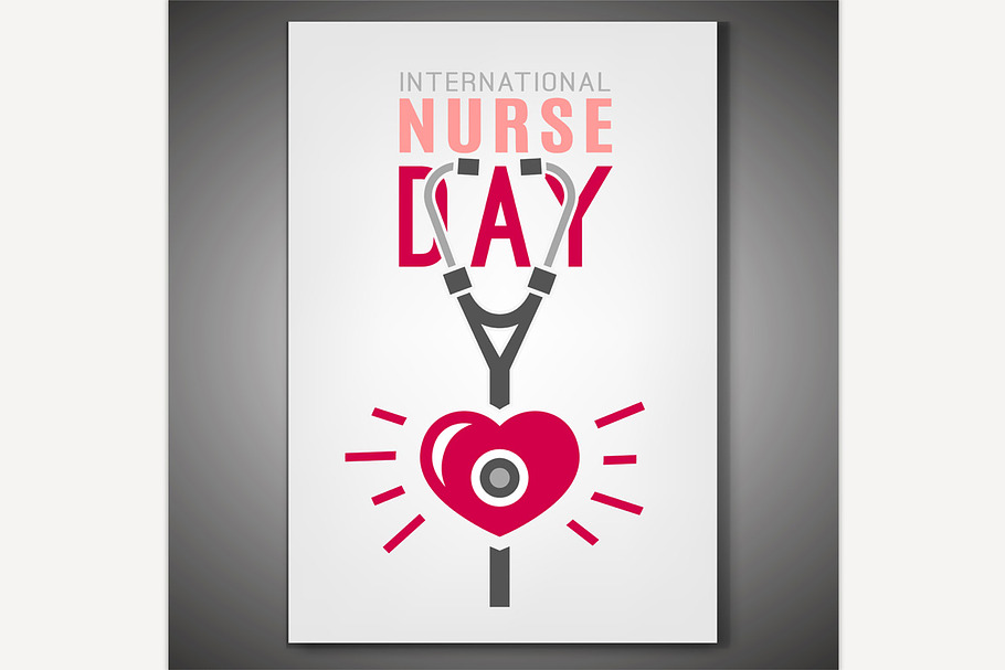 International nurse day in Illustrations - product preview 8