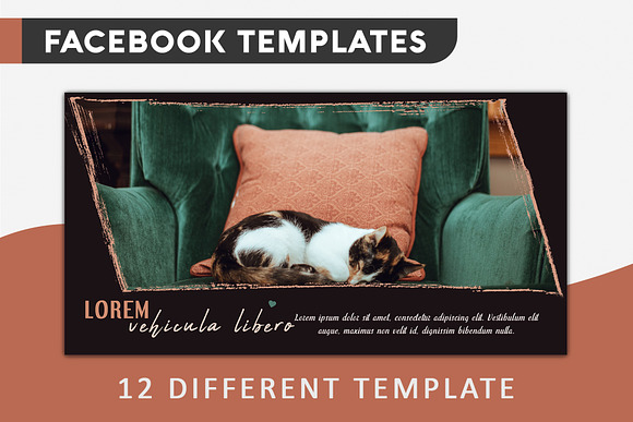 Facebook Cover Template in Facebook Templates - product preview 24