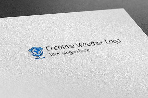 Creative Weather Logo in Logo Templates - product preview 2