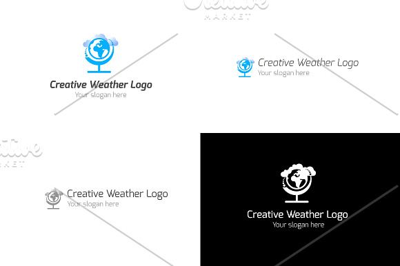 Creative Weather Logo in Logo Templates - product preview 3