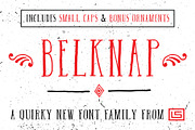 Belknap Font Family