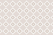 Beige and white rhombus pattern