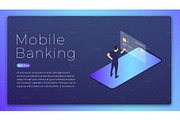 Mobile banking. Mobile bank app