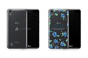 LG X Power UV TPU Clear Case Design 