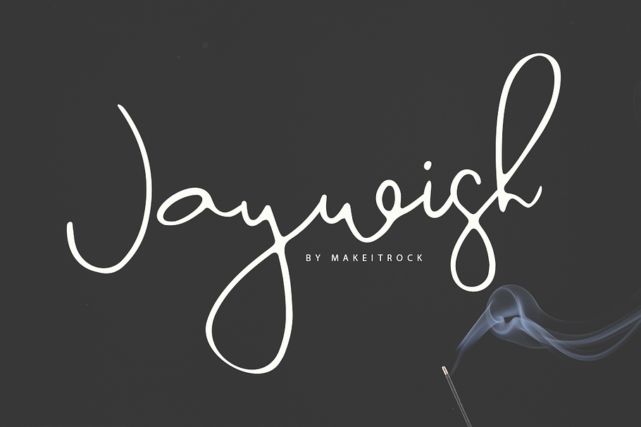 Jaywish | sale 90% off in Script Fonts - product preview 8