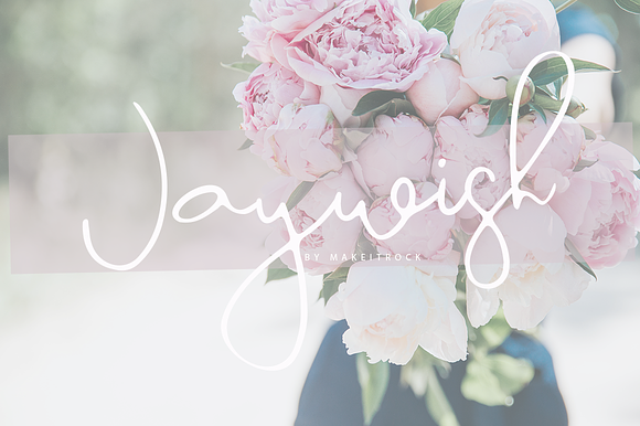 Jaywish | sale 90% off in Script Fonts - product preview 7