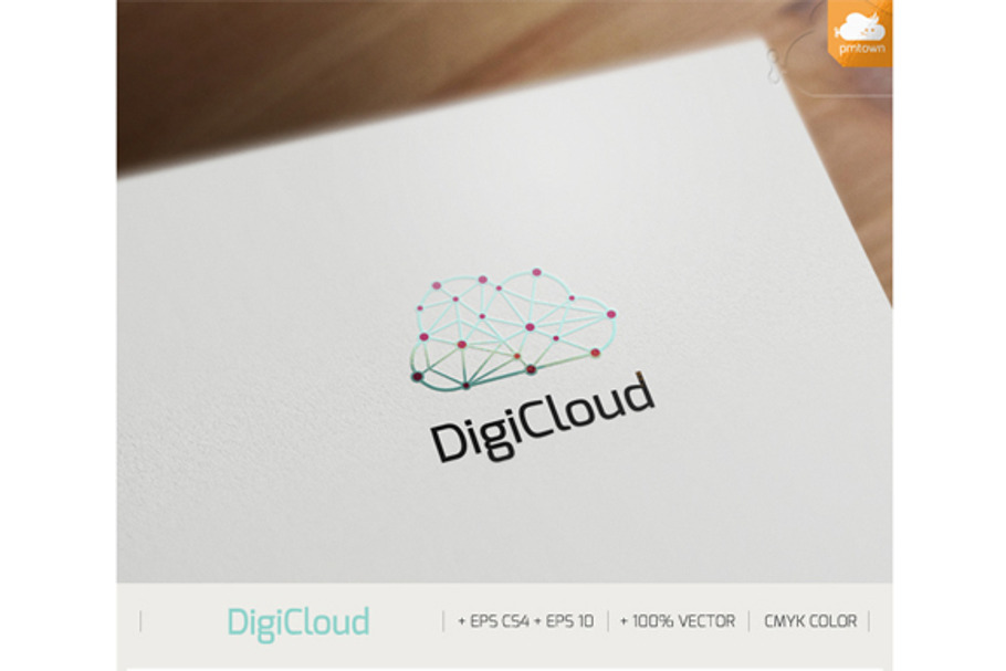 Digicloud in Logo Templates - product preview 8