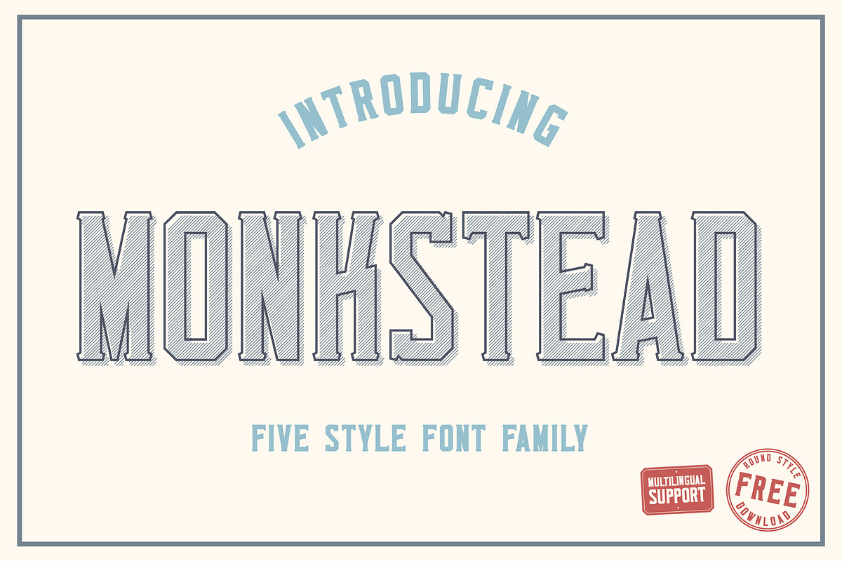 Monkstead Font in Display Fonts - product preview 8