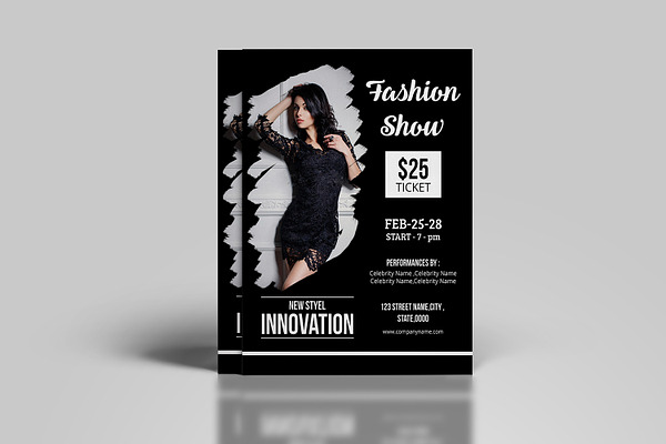 Fashion Show Flyer -V814