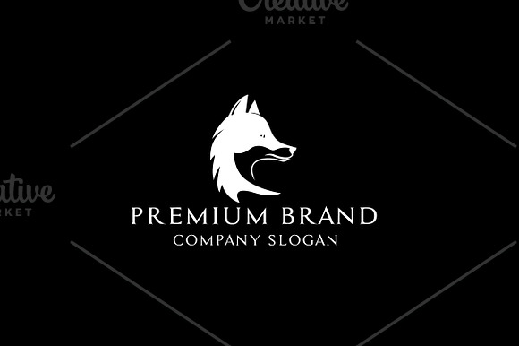 Premium Fox Logo & Mock-Up Vector in Logo Templates - product preview 2