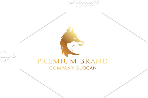 Premium Fox Logo & Mock-Up Vector in Logo Templates - product preview 4
