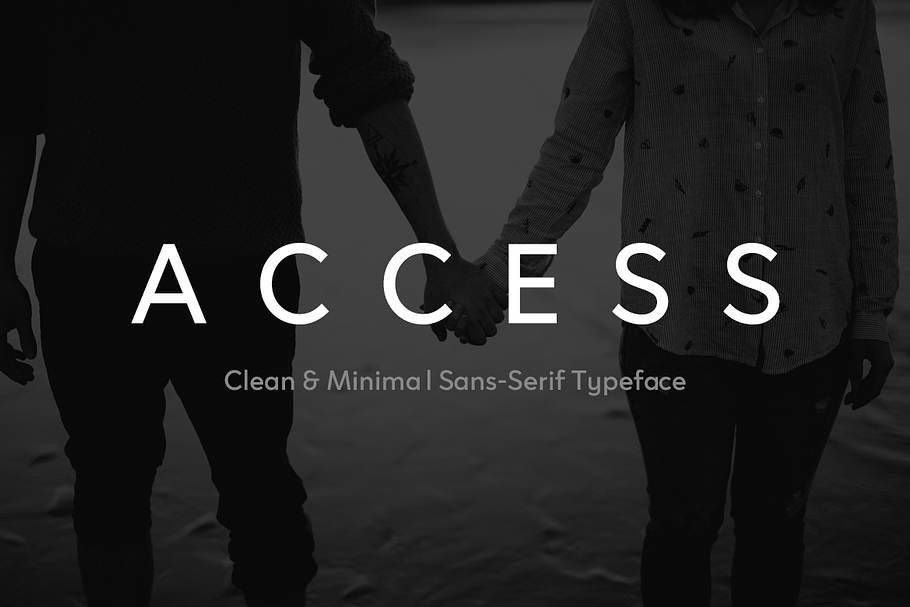 ACCESS - Modern Typeface + Web Fonts in Sans-Serif Fonts - product preview 8