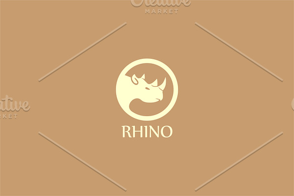 Rhino Logo Design 