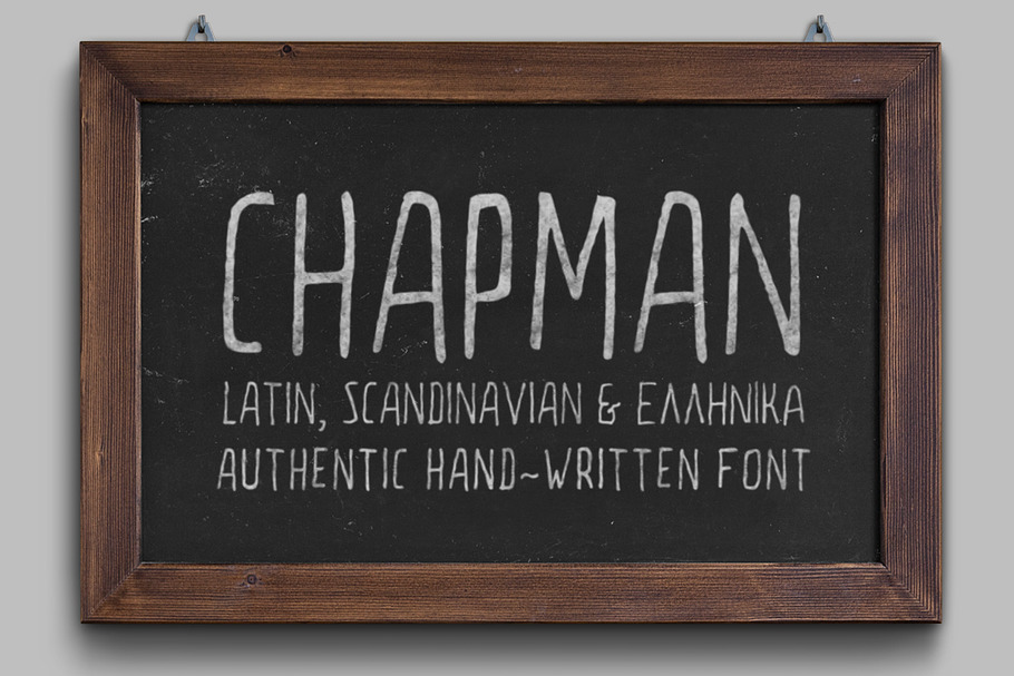 Chapman Handwritten Font in Display Fonts - product preview 8