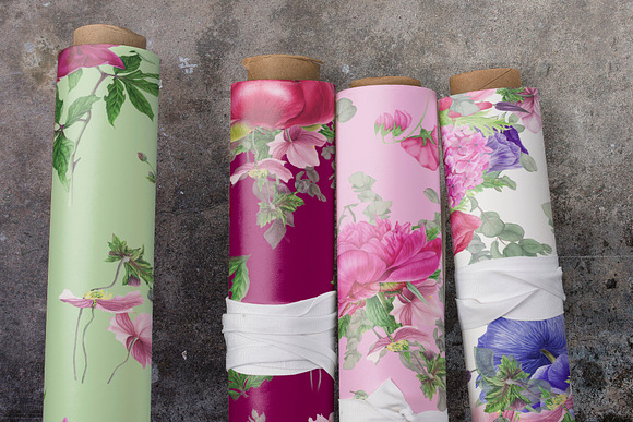 Peonies patterns in Patterns - product preview 9