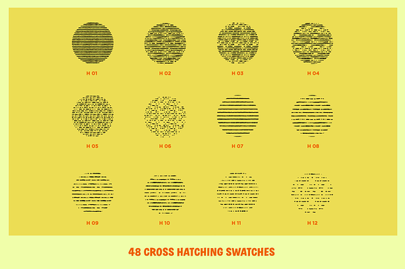 Cross-Country Crosshatchers in Photoshop Brushes - product preview 17