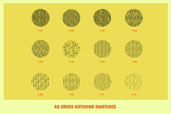 Cross-Country Crosshatchers in Photoshop Brushes - product preview 18